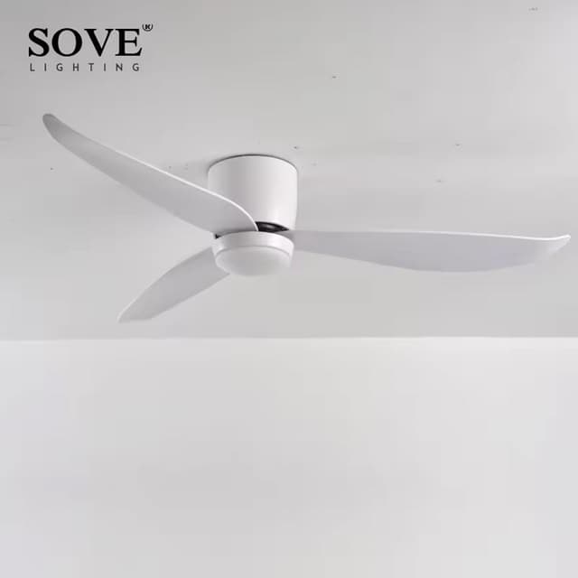023_SOVE 인테리어 거실 천장형선풍기 실링팬 DC모터