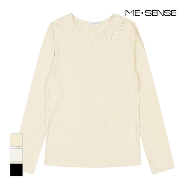 001_[미센스] 트임포인트 슬림티셔츠_MB34TSP220Z