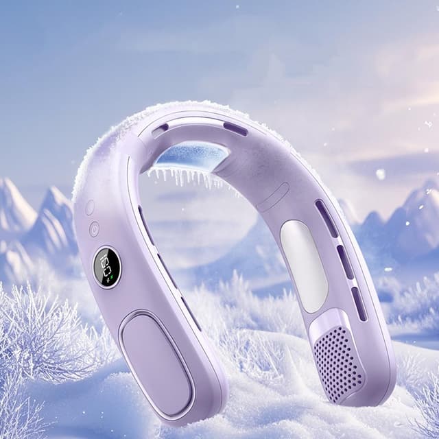 014_1+1 SNOWRING 스노우링 프리미엄 냉풍 넥밴드 선풍기 3면펠티어 4000mAh N90