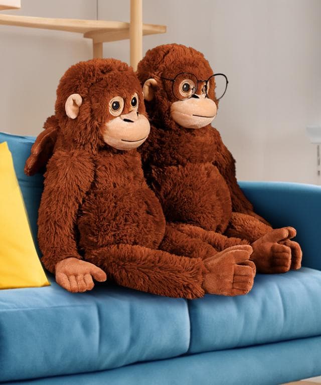 009_구쯔야 대형 오랑우탄 큰 오랑이 인형 수면 애착인형 선물 66cm